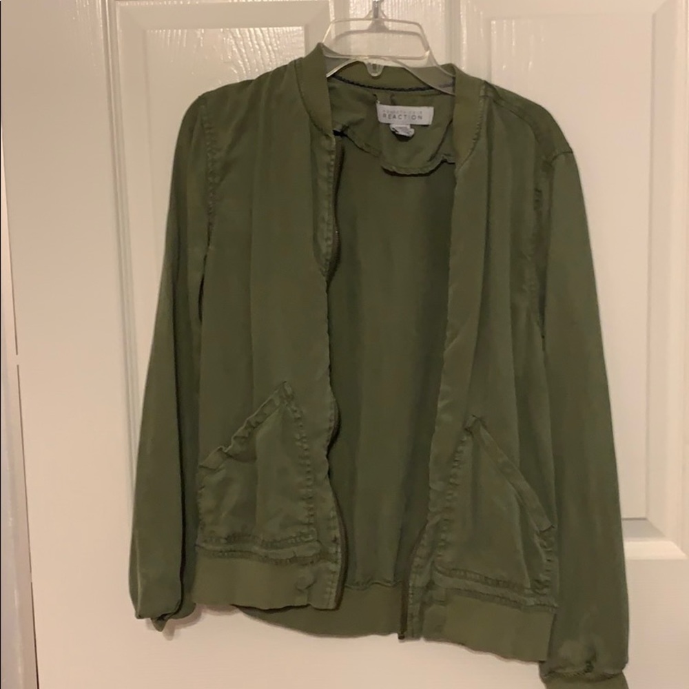 Kenneth Cole reaction green jacket